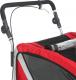 Guto Przyczepka rowerowa Guto Deluxe 2w1 red/light gray 6