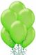 Arpex Balony metalizowane 10" jasnozielone 2