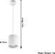 Lampa wisząca Sollux Orbis 1x40W 5