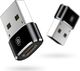 Adapter USB Baseus USB-A - USB-C Czarny  (28297-uniw) 2