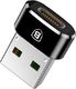 Adapter USB Baseus USB-A - USB-C Czarny  (28297-uniw) 5