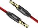 Kabel Baseus Jack 3.5mm - Jack 3.5mm 1m czerwony (27891-uniw) 4