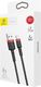 Kabel USB Baseus USB-A - Lightning 1 m Czarno-czerwony (31652-uniw) 4