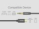 Kabel USB Baseus USB-C - mini Jack 3.5 mm 1.2 m Czarny (30476-uniw) 6