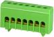 Simet Zacisk przyłącz na TS35 izolowany ochronny PE 7-polowy 7 x 16mm2 zielony 870S-7FS (89821005) 1