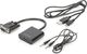 Adapter AV Digitus HDMI - D-Sub (VGA) + Jack 3.5mm czarny (DA-70473) 4