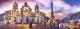 Trefl Puzzle 500 elementów Panorama - Plac Navona, Rzym (GXP-645437) 2