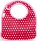 Built Śliniak Mess Mate Baby Pink Mini Dots 2 szt. 2