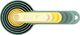 Joseph & Joseph Joseph Joseph Zestaw miarek kuchennych Nest Opal 40077 5