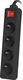 Listwa zasilająca Lanberg PS1 4 gniazda 1.5 m czarna (PS1-04E-0150-BK) 3