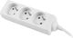 Lanberg 3m, biała, 3 gniazda, kabel wykonany z pełnej miedzi-PS0-03E-0300-W 2