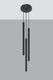 Lampa wisząca Sollux Pastelo 3x40W 2
