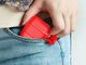 Baseus Etui ochronne do AirPods + Strap czerwone 12