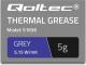 Pasta termoprzewodząca Qoltec Grey 5g (51656) 2