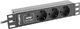 Lanberg Listwa zasilająca PDU 10'' 1U 3x 230V Schuko 2m (PDU-03F-0200-BK) 1