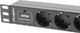 Lanberg Listwa zasilająca PDU 10'' 1U 3x 230V Schuko 2m (PDU-03F-0200-BK) 3