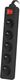 Listwa zasilająca Lanberg PS1 5 gniazd 3 m czarna (PS1-05E-0300-BK) 4