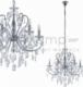 Lampa wisząca Italux Barocco Chrome MD72709-6A 2