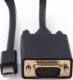 Kabel Gembird DisplayPort Mini - D-Sub (VGA) 1.8m czarny (CC-mDPM-VGAM-6) 2