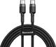 Kabel USB Baseus USB-C - USB-C 2 m Czarny (SB4818) 1