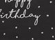 Party Deco Serwetki papierowe, Happy Birthday, czarne, 33x33 cm., 20 szt. uniwersalny 2