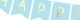 Party Deco Baner urodzinowy, Happy Birthday, jasnoniebieski, 175 cm uniwersalny 2