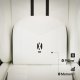 Fotel Diablo Chairs X-RAY Normal Size L Biało-czarny 8