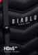 Fotel Diablo Chairs X-RAY King Size XL Czarno-Czerwony 6