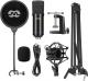 Mikrofon Mozos Zestaw MKIT-700PRO v2 Mikrofon USB + Pop filtr + statyw 3