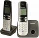 Telefon stacjonarny Panasonic KX-TG6812PDB Czarno-srebrny 2