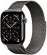 Smartwatch Apple Watch 11 GPS + Cellular 42mm Slate Titanium Milanese Loop Grafitowy  (MF8U4WF/A) 1