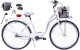 Kozbike Rower miejski 28 Kozbike K25 3bieg biały (przerzutka Sturmey Archer) (J8) 2