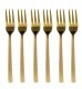 Kulig 6 widelczyków do ciasta Piano gold w pudełku 29514 1