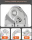 Profi Tools Drabina wielofunkcyjna 7w1 teleskopowa 4-stopniowa 4,7m do domu 5