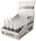 Subito Wkłady do zniczy LED Subito S2 24 sztuki białe 1