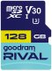 Karta GoodRam Rival MicroSDXC 128 GB Class 10 UHS-I/U3 V30 (GGSM3AA-1280R12) 1