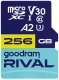Karta GoodRam Rival MicroSDXC 256 GB Class 10 UHS-II/U3 A2 V30 (GGSM2AA-2560R12) 1