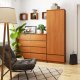 Bestseller Regał biurowy szafa zamykany Grand 60x35x180 cm olcha mat 3