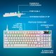 Klawiatura Logitech Logitech G316 X 98 - White - (US) Intl 10
