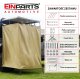 Namiot turystyczny Einparts Automotive EINPARTS PRZENOŚNY NAMIOT PRYSZNICOWY EPTENT06 Z TKANINĄ OXFORD DO KEMPINGU 9