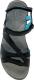 Elbrus Sandały damskie Laren Black/Light blue r. 37 6