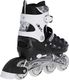 Rolki Nils Extreme NH10905 z wymienną płozą regulowane czarno-białe r. 31-34 13
