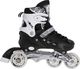 Rolki Nils Extreme NH10905 z wymienną płozą regulowane czarno-białe r. 31-34 14