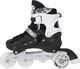 Rolki Nils Extreme NH10905 z wymienną płozą regulowane czarno-białe r. 31-34 18