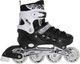 Rolki Nils Extreme NH10905 z wymienną płozą regulowane czarno-białe r. 31-34 1