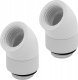 Corsair Corsair Hydro X Series 45 Grad G1/4 Fitting Adapter Twin Pack - 3
