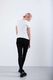 Levi`s THE PERFECT TEE 0297 SPORTSWEAR LOGO WHITE - XS - damskie - biały 4