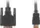 Kabel Lanberg HDMI - DVI-D 1.8m czarny (CA-HDDV-10CC-0018-BK) 1