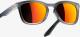 100% Okulary Hudson Soft Tact Translucent Crystal Grey HiPER Red Multilayer Mirror Lens 3