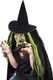 GoDan Kapelusz czarownicy flokowany na Halloween - 1 szt. uniwersalny 2